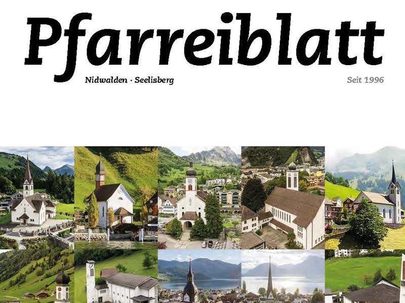 Jubilaeum 25 Jahre Pfarreiblatt Kantonal